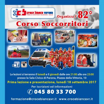 Corso Soccorritori settembre 2017