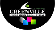 Logo GREENVILLE grafica & stampa